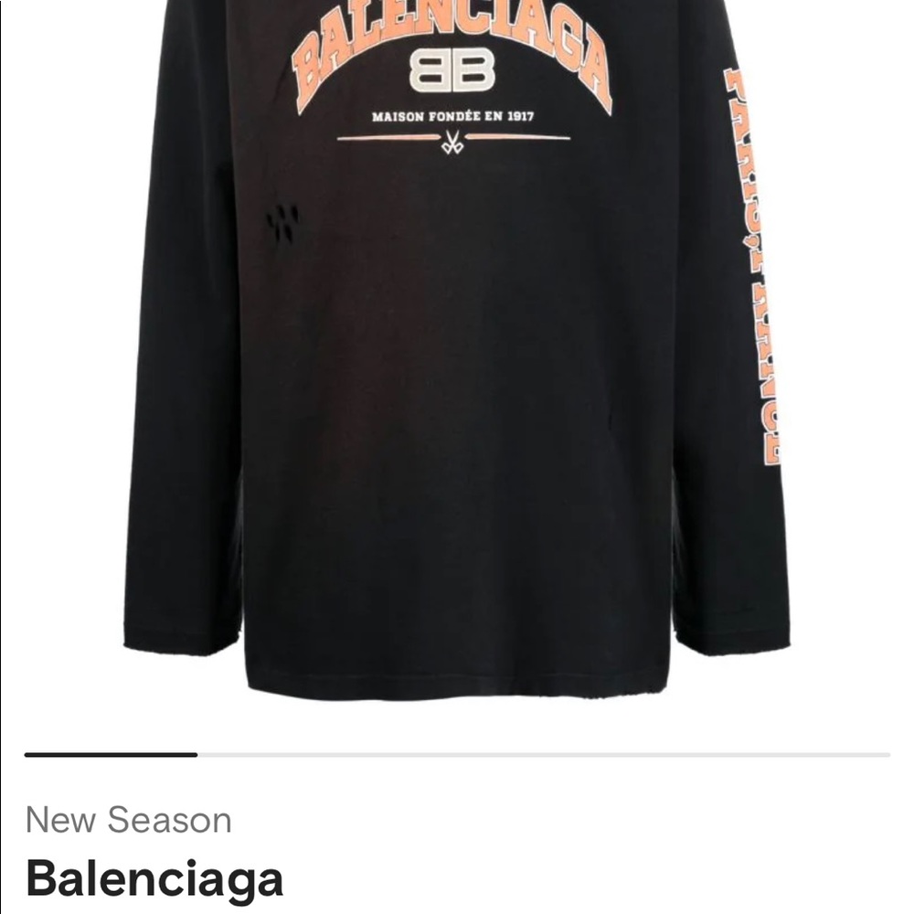 Balenciaga unisex hoodie size medium